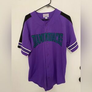 Y2K STARTER Purple and Black Jersey Arizona Diamondbacks
